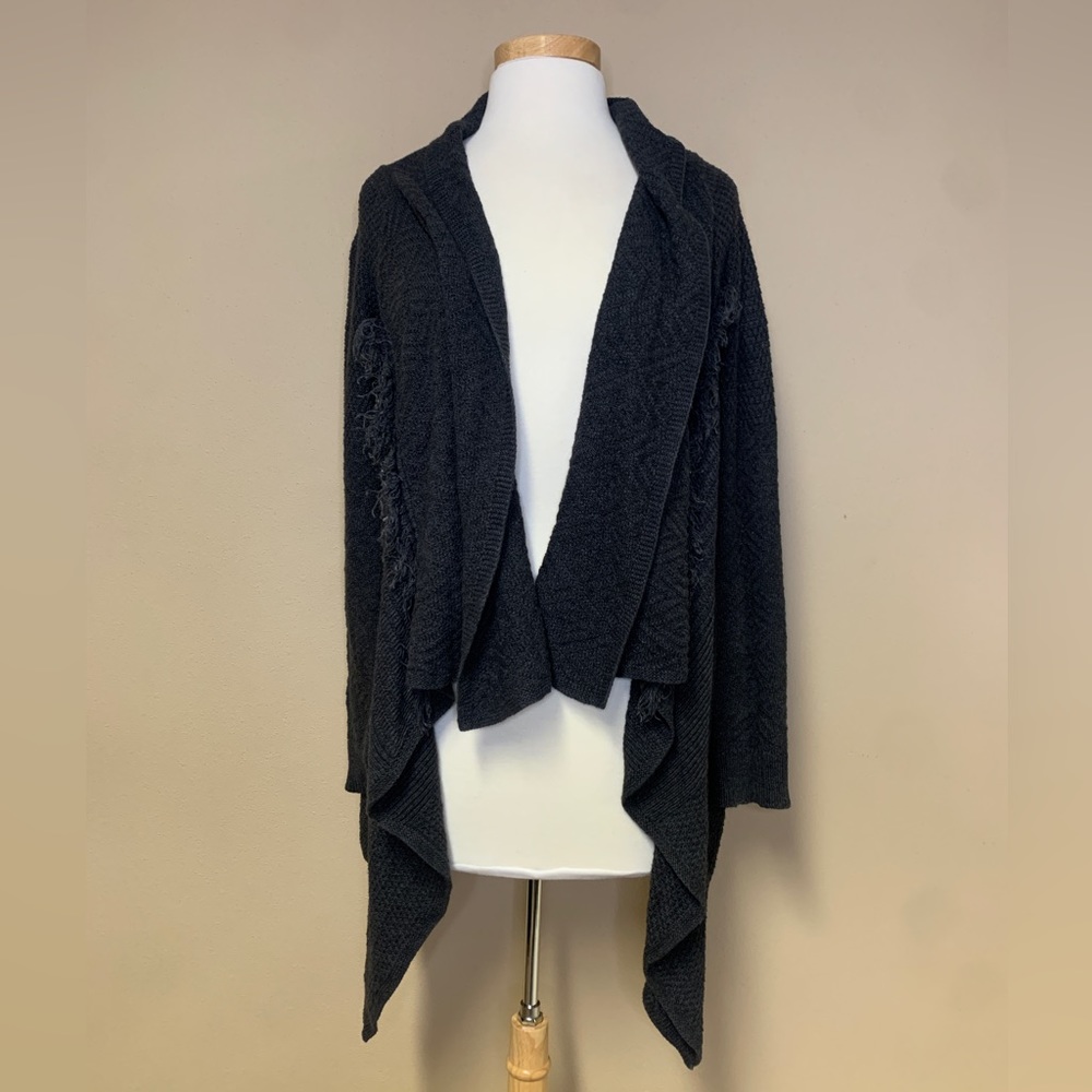 Lucky Brand - Grey Sweater Cardigan